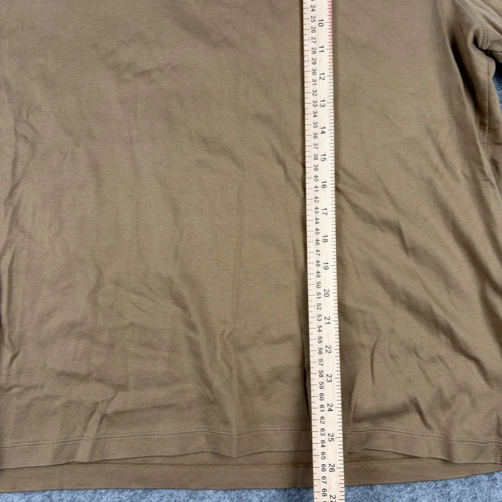 Banana Republic Luxe Touch Performance Polo Mens XXL Tan Brown Short Sleeve